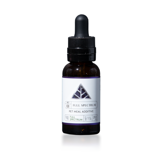 Pet Meal Additive - Full Spectrum CBD Oil -   Color Up  