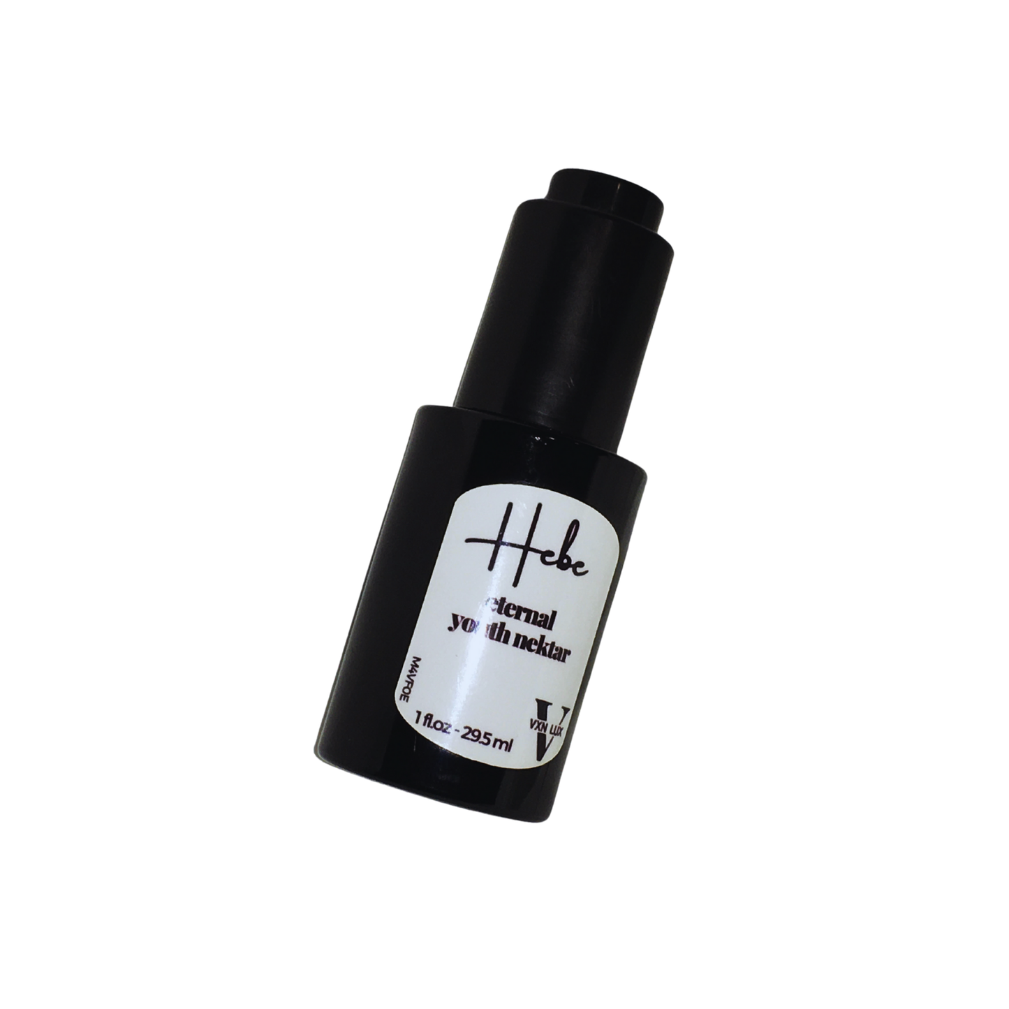 VXN LUX Hebe Eternal Youth Nektar with Vegan Squalane, Evening Primrose & Rosehip Oil for Facial Skin Hydration & Natural Glow, 1oz