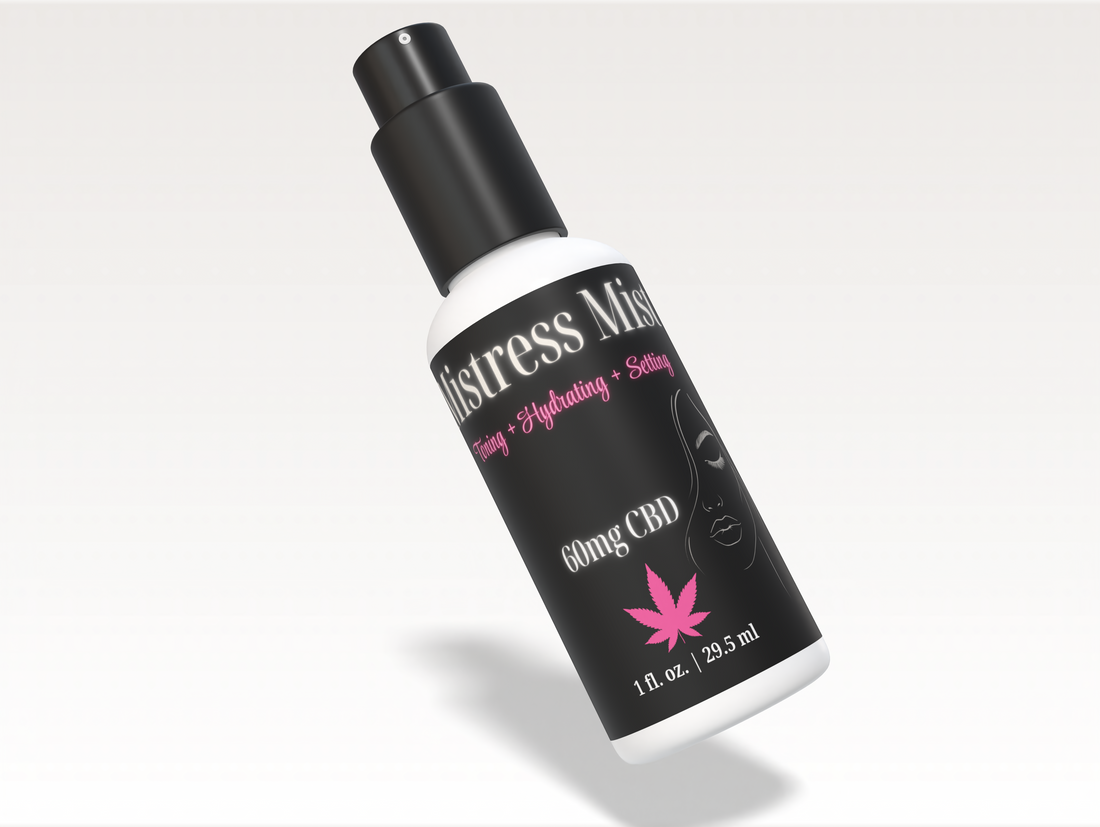 Mistress Mist 1oz 60mg CBD Toning + Hydrating + Setting Mist by House of VXN formerly Hydrating Tonic | Color Up Therapeutics