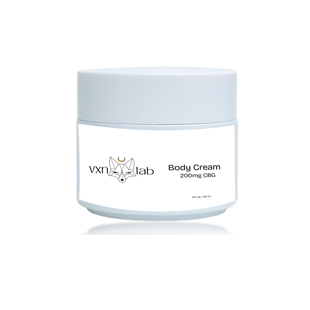 CBG Body Cream- limited qty available - VXN Lab CBD Skincare (formerly Color Up Therapeutics)